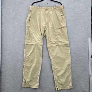 Exofficio Men Pants 36X32 Chino Insect Shield Convertible Cargo Outdoor Hiking